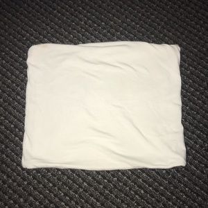 brandy melville white tube top